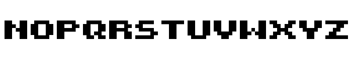 ROTORcap Extended Bold Font LOWERCASE