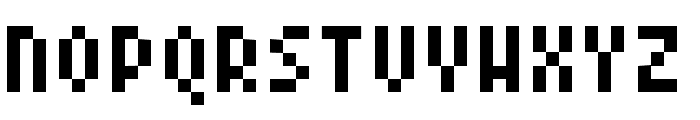 ROTORcapNeue-Condensed Font LOWERCASE