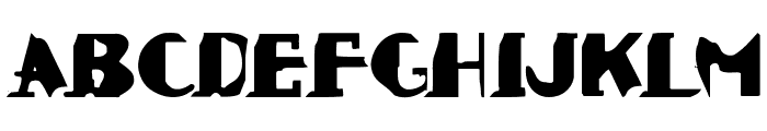 ROUGHAGE Font UPPERCASE