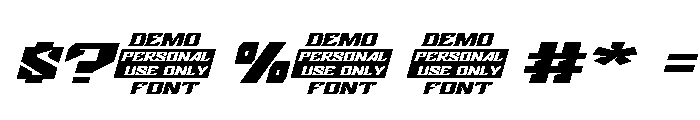 ROVER CLOXE DEMO Font OTHER CHARS