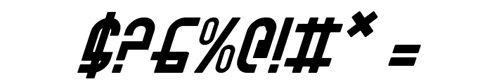 Ro'Ki'Kier Italic Font OTHER CHARS