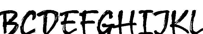 Road Sooned Regular Font UPPERCASE