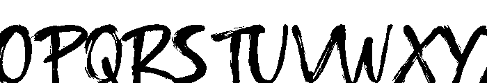 Road Sooned Regular Font UPPERCASE