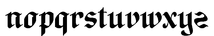 Road Wild Font LOWERCASE