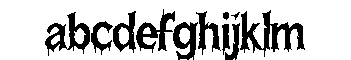 Road to the Dead Forest FONT