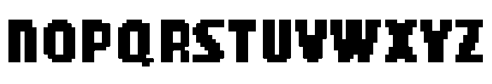 RoadPixel Font UPPERCASE