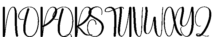 Roasting1 Font UPPERCASE