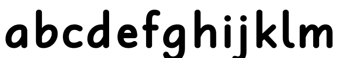 Robaga Rounded Bold Font LOWERCASE