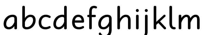 Robaga Rounded Font LOWERCASE