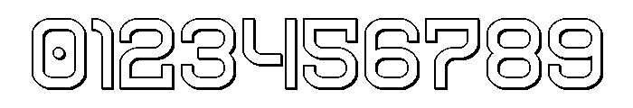 Robo Sapien 3D Font OTHER CHARS