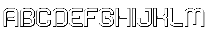 Robo Sapien 3D Font UPPERCASE