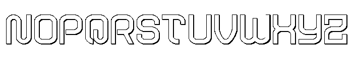 Robo Sapien 3D Font UPPERCASE