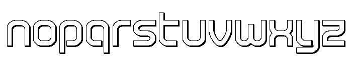Robo Sapien 3D Font LOWERCASE