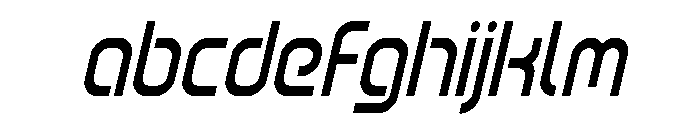 Robo Sapien Condensed Italic FONT