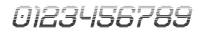 Robo Sapien Gradient Italic Font OTHER CHARS