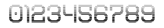 Robo Sapien Gradient Font OTHER CHARS