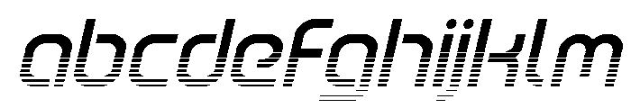 Robo Sapien Halftone Italic FONT