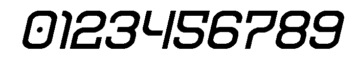 Robo Sapien Italic Font OTHER CHARS