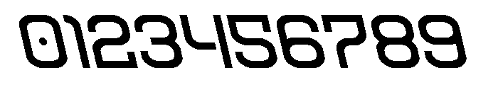 Robo Sapien Leftalic Font OTHER CHARS