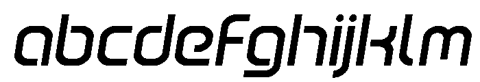 Robo Sapien Semi-Italic FONT