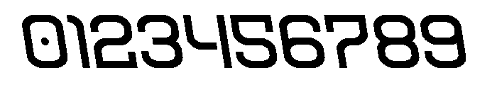 Robo Sapien Semi-Leftalic Font OTHER CHARS