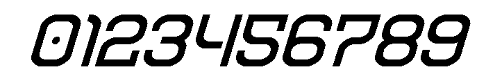 Robo Sapien Super-Italic Font OTHER CHARS