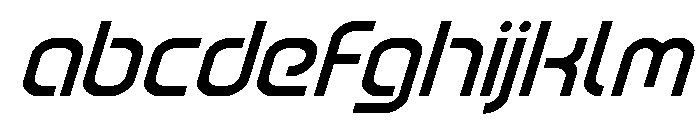 Robo Sapien Super-Italic FONT