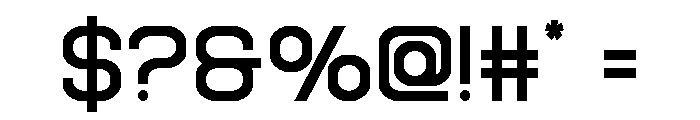 Robo Sapien Font OTHER CHARS