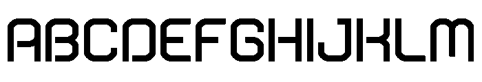 Robo Sapien Font UPPERCASE