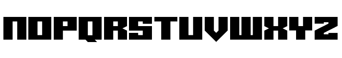 Robot Z Font LOWERCASE