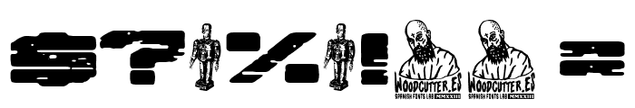 Robot de Hojalata Font OTHER CHARS
