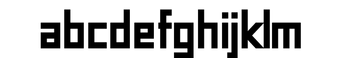 Robot_Font Font LOWERCASE