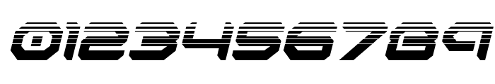 Robotaur Halftone Italic Font OTHER CHARS