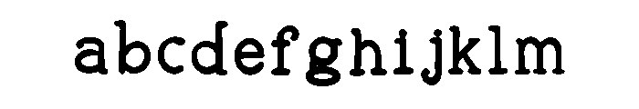 Robs Typewriter Regular FONT