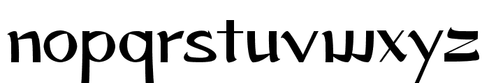 Robust and Husky Bold Font LOWERCASE