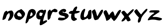 RoccoHandwriting Font LOWERCASE