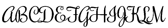 Rochester2 Font UPPERCASE