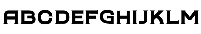 Rochishin Bold Font UPPERCASE