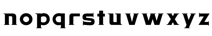 Rochishin Bold Font LOWERCASE