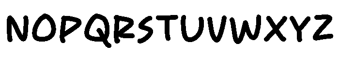 Rock Boxy Font LOWERCASE