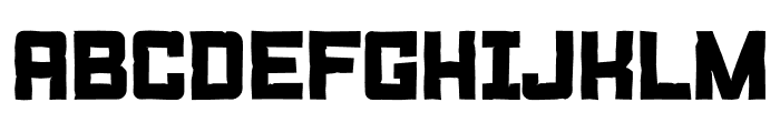 Rock Bro Font UPPERCASE