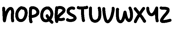 Rock Buttom Font UPPERCASE