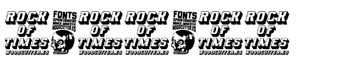 Rock of Times Font OTHER CHARS