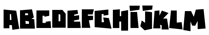 RockBiter Font UPPERCASE