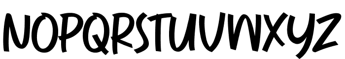 RockStyle Font UPPERCASE