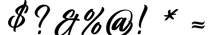 Rockabilly Font OTHER CHARS