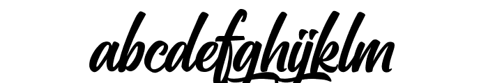 Rockabilly Font LOWERCASE