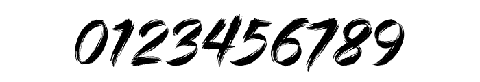 Rocket Brush Font OTHER CHARS