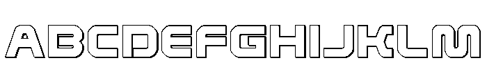 Rocket Command 3D FONT