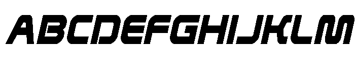 Rocket Command Condensed Ital FONT